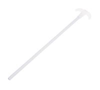 Generico Paletta di Agitazione in Ptfe Bianco Resistente Agli Agenti Chimici Elevata Inerzia Chimica per Uso Professionale e Personale Laboratorio Facile da Usare Riutilizzabile