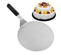Generico Paletta per Pizza, Pala per Pizza in Acciaio Inossidabile Utensile Multiuso, Scraper per Rotondo per Cucina Casa Ristorante Pizzeria