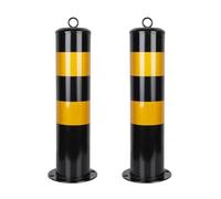 Generico Paletto di Sicurezza per vialetti in Acciaio ad Alta Resistenza | Paletto di Protezione per parcheggi per la Sicurezza del Garage e Il Controllo del Traffico | Soluzione Durevole per la gest