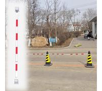 Generico Pali di prolunga per Barriere a Cono Stradale - Pali Resistenti per Il Controllo della sosta in vialetti, Cantieri stradali, Sicurezza del Cantiere e Gestione dei parcheggi - Disponibili in