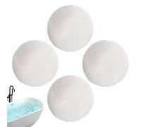Generico Palla Assorbente Piscina - Spugna 7,5cm 4 Pezzi | Schiuma Pulizia Lavabile Riutilizzabile | Rimuovi Residui Olio per Idromassaggio Vasca Bagno Cortile Interno Acqua Purificante Uso