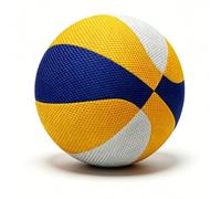 Generico Palla da Basket Silenziosa Taglia 5, Pallone Basket Anti Rumore Morbida Rete, Impugnatura Confortevole Allenamento Indoor, Silent Basketball Bambini Adulti, Non Graffia Pavimenti Domestici