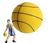 Genérico Palla da pallacanestro silenziosa, leggere e sicure per giocattoli al chiuso, allenamento basket, resistente agli urti, per sale giochi, cortili, palestre, cortili