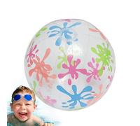 Genérico Palla da spiaggia gonfiabile, giocattolo gonfiabile portatile in PVC trasparente, per giochi acquatici, piscina, per parchi, hotel, vacanze, casa e attività divertenti