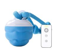 Genérico Palla di rotolo elettrico - Palla interattiva | Giocattolo del movimento Charsicion & Leises | 3 modalità di centinaio di energia elettrica per cani, parco e spiaggia e spiaggia