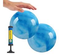 Generico Palla Rimbalzante | 22 cm Grande Pallone Gonfiabile con Pompa a Mano - Palloni Gonfiabili di Grandi Dimensioni,per Regali Vacanze Scuola Palestra Giochi all'Aperto Sport
