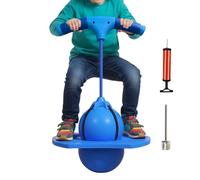 Generico Palla Saltellante per Bambini - Salterello Portatile Sicuro e Divertente con Maniglia e Pompa,Palla di Equilibrio saltellante,per Adulti Ragazzi Gioco Fitness Esercizio Sport Ricreazione