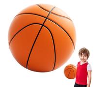 Generico Pallacanestro in schiuma, Pallacanestro indoor - Palla da basket morbida Palla da allenamento 3D in PU - muto ad alta densità luminoso per bambini, adolescenti, adulti e va