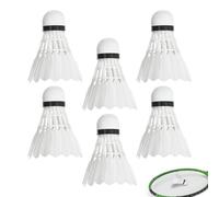Generico Pallina per Allenamento Badminton - Set da 6 Pezzi per Allenamento | Pratica del Badminton,per Scuola Fitness Torneo Competizione Giardino sul Retro