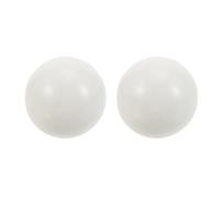 Generico Palline Massaggianti Forma Rotonda Set da 2 per Mani in Marmo Bianco Tonificano i Muscoli e Alleviano gli Infortuni Muscolari per Esercizi di Rilassamento