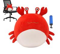 Generico Palloni Gonfiabili per Bambini - 35 Cm Palla Gonfiabile Silenziosa Per Interni In Peluche Con Pompa Ad Aria,Palloni Ad Aria | per Età 1-5 Anni Maschi Femmine Casa Camera Compleanno