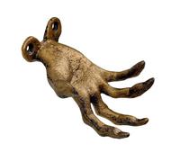 Generico Palm Up Towel Hooks, Realistic Horror Hand Decor for Hat Purse Clothes, Resin Material Details with Heavy Duty Function, Artistic Selling Points, Halloween Gothic Home Gift