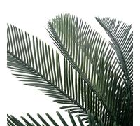 Generico Palma di Cycas Artificiale con Vaso Verde 125 cm,Verde,8.3kg,280186