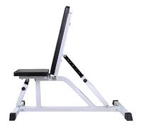 Generico Panca da Palestra con Bilanciere e Set di Manubri 30,5 kg,Bianco,48.25kg,275350