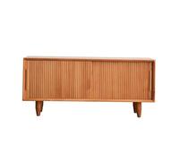 Generico Panca Portaoggetti In Legno A 2 Ripiani, Organizer For Scarpe Di Alta Qualità O For Ingresso, Portascarpe For La Casa Con Spazio Archiviazione(Cherry,80x35x45cm)