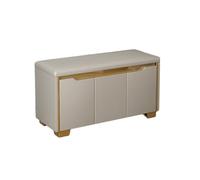 Generico Panca Portascarpe, Con Mobiletto For Ingresso, Organizer For Scarpe In Legno Massello A 2 Livelli, For Ingresso, Bagno, Camera Da Letto(Color6,100x35x48cm)