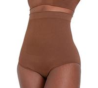 Generico Pancera Contenitiva Donna Senza Cuciture Modellante da Donna A Vita Alta Mutandine A Compressione Dopo Parto Panciere Post Parto Body Contenitivo Coffee XXXL
