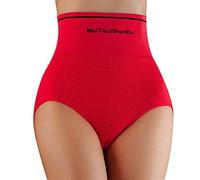 Generico Pancere Contenitive Donna Body Modellante Donna Dopo Parto Vita Alta Sollevamento Addominale Mutandine Glutei Modellamento Del Corpo Femminile Corsetto Dimagrante Red Xl