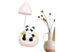 Generico Panda Lamp - ABS, 9.5x8.5x23cm Panda Light Three-Level Brightness | Multi-Functional Desk Lighting, Cute Bedside Lamp For Bedroom, Kids’ Rooms, Reading Corners, Gifting, Home Decor