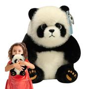Generico Panda Plush Toy - Simulation Panda Bear Stuffed Animal, Ultra Soft Huggable Cushion Doll, Cute Plush Pillow Figure, Polar Bear Companion | Lovely Gift For Boys Girls Decoration Supplier