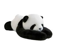 Genérico Panda Stuffed Animal,Soft Cuddly Throw Pillows - Flessibile Panda Plush Soft Toy | Family-Friendly For Children Adult Boys Girls Living Room Nursery Sofa Desk Home Office Car Holiday