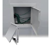 Generico Pannelli di ispezione magnetici per soffitte, Pannello di Accesso a soffitto/pareti con Apertura a Scatto, Porta di Accesso Nascosta in Alluminio, Facile Installazione, Soluzione di Accesso