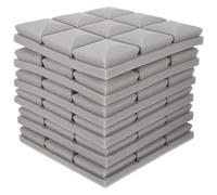 Generico Pannelli Insonorizzanti 6 Pezzi in Schiuma di Cotone di Gomma per Assorbimento Acustico e Riduzione Echi, Design Creativo per Applicazioni Professionali e Asili