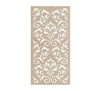 Generico Pannello Divisore per Ambienti Classico MDF Traforato 100x200cm Taglio Laser Decorazione Casa, Quadro, Fai da Te, Separè