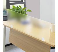 Generico Pannello divisorio Acustico autoportante per scrivania - Schermo per la Privacy Che Riduce Il Rumore, Design Satinato e Resistente all'Usura per Ufficio Domestico, Biblioteca e Aula - 30x120