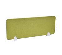 Generico Pannello divisorio Acustico per scrivania, Ideale per Ufficio e Scuola - Pannello divisorio e Schermo parasputi, divisorio per la riduzione del Rumore, Colore Verde (L 120 cm x P 30 cm) - Mi