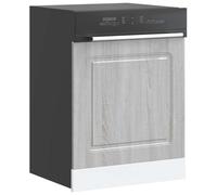Generico Pannello Lavastoviglie Kalmar Grigio Sonoma 60x1,5x67 cm,Mobili,Armadietti e portaoggetti,Pensili da cucina-853663