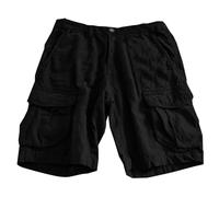 Generico Pantaloncini Cargo Larghi Estivi Casual Comodi Tascabili per Taglie Forti e