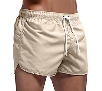 Generico Pantaloncini Corti da Jogging per Maratona all'aperto Pantaloni da Uomo per Boxe, Calcio, Running, Tennis e Palestra, Tempo Libero Sportivi Pantaloni Uomo da Spiaggia Surf Mare Shorts