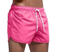 Generico Pantaloncini Corti da Jogging per Maratona all'aperto Pantaloni da Uomo per Boxe, Calcio, Running, Tennis e Palestra, Tempo Libero Sportivi Pantaloni Uomo da Spiaggia Surf Mare Shorts