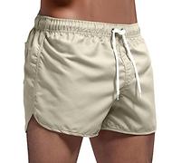 Generico Pantaloncini Corti da Jogging per Maratona all'aperto Pantaloni da Uomo per Boxe, Calcio, Running, Tennis e Palestra, Tempo Libero Sportivi Pantaloni Uomo da Spiaggia Surf Mare Shorts