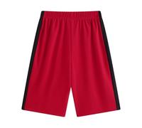 Generico Pantaloncini Corti da Ragazzo,Pantaloncini da Basket per Bambini da Allenamento Atletico Comodi Elasticizzati in Vita Casual per Giocare All'Aperto