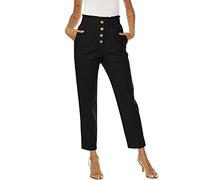 Generico Pantaloncini Corti Donna Jeans Country Pantalone Cargo Donna Pantaloni Larghi Donna Eleganti Raso Pantaloni Yoga Donna Cotone Pantaloni di Lino Donna Estivi Slim
