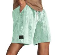 Generico Pantaloncini Corti Uomo Pantaloncini Casual da Estivi Comodi Larghi Traspiranti da Indossare Ogni Giorno alla con Design Semplice Adatti per Magliette.