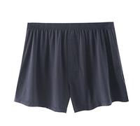 Generico Pantaloncini da notte da uomo, taglie grandi, da uomo, corti, 3XL, sottili, per il tempo libero, estivi, corti, leggeri, per il sonno, pantaloni da pigiama, taglie forti, estivi, in cotone