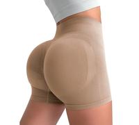 Generico Pantaloncini Donna Sportivi Offerta Pantalone Corto Sportivi Curvy Estivi Pantaloncini Fitness Push Up Elastici Pantaloni Corti Yoga Leggeri Shorts Palestra Pantaloncino Running Corsa