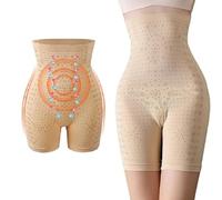 Generico Pantaloncini Modellanti in Fibra Ionica Ice Silk, Pantaloncini Modellanti da Donna, Intimo Modellante Rassodante, Migliorano Istantaneamente La Forma del Corpo (Weiß,L)