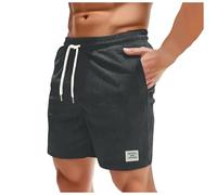 Generico Pantaloncini Uomo da Lavoro Leggeri Morbido a Gamba Dritta Workout Shorts Pantaloni Spiaggia Tattici Corti per Viaggi All'aperto E Uso Quotidiano