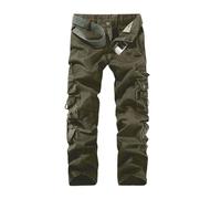 Generico Pantaloni Cargo da Uomo,Elasticizzati Comode Slim Fit Jogging Arrampicata Passeggio Leggero Elastico Trekking Pantalone Giardiniere per Campeggio, Pesca, Viaggi