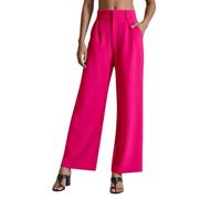Generico Pantaloni Cargo Donna, Pantalone Donna Elegante,Eleganti a Gamba Larga per Casual e Lavoro con Taglio e Tessuto Fluido Pantalonis Trousers Joggers Trekking