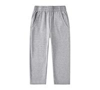 Generico Pantaloni Cargo Estivi da Bambini,Pantaloni Lunghi Bambini Coulisse Elastica Pantalone Tuta Ragazze Loose Fit Morbidi Danza Casual Scuola per Ragazzi