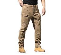 Generico Pantaloni Cargo-Pantaloni Cargo da Esterno, Foderati in Pile, Pantaloni da Trekking per Campeggio, Viaggi, Inverno, Caldi, Lavoro, utilità