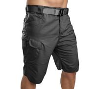 Generico Pantaloni Corti Uomo Bermuda Uomo Cargo Shorts Baggy Pantaloni da Lavoro Basic Cargo Estivi Leggeri Relaxed per Il Tempo Libero, con Tasche, Tinta Unita