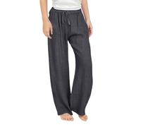 Generico Pantaloni da Jogging per Bambine,Pantaloni Bambina in Lino Street Dance Preppy Scuola Atletica Jeans Outdoor Eleganti di Larghi Girls' Autumn Winter Style Long Pants