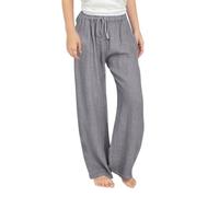Generico Pantaloni da Jogging per Bambine,Pantaloni Bambina in Lino Street Dance Preppy Scuola Atletica Jeans Outdoor Eleganti di Larghi Girls' Autumn Winter Style Long Pants