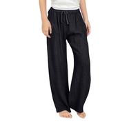 Generico Pantaloni da Jogging per Bambine,Pantaloni Bambina in Lino Street Dance Preppy Scuola Atletica Jeans Outdoor Eleganti di Larghi Girls' Autumn Winter Style Long Pants